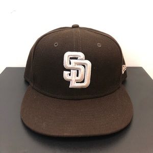 New Era San Diego Padres 59Fifty Hat Size 7 5/8